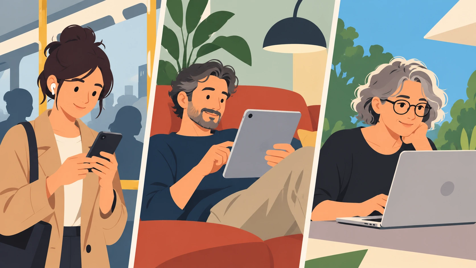 Ma tu sei da tablet, telefono o chatti con il PC?